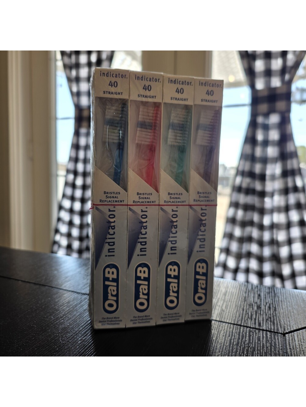 Vintage 1996 Oral B Indicator 40 Straight Toothbrush Lot Of 12 NOS Sealed